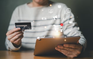 Customer paying online