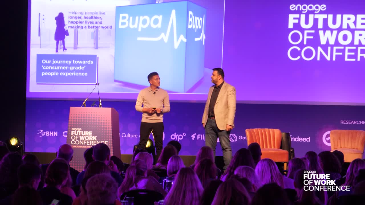 Bupa speakers presenting at the Future of Work Conference