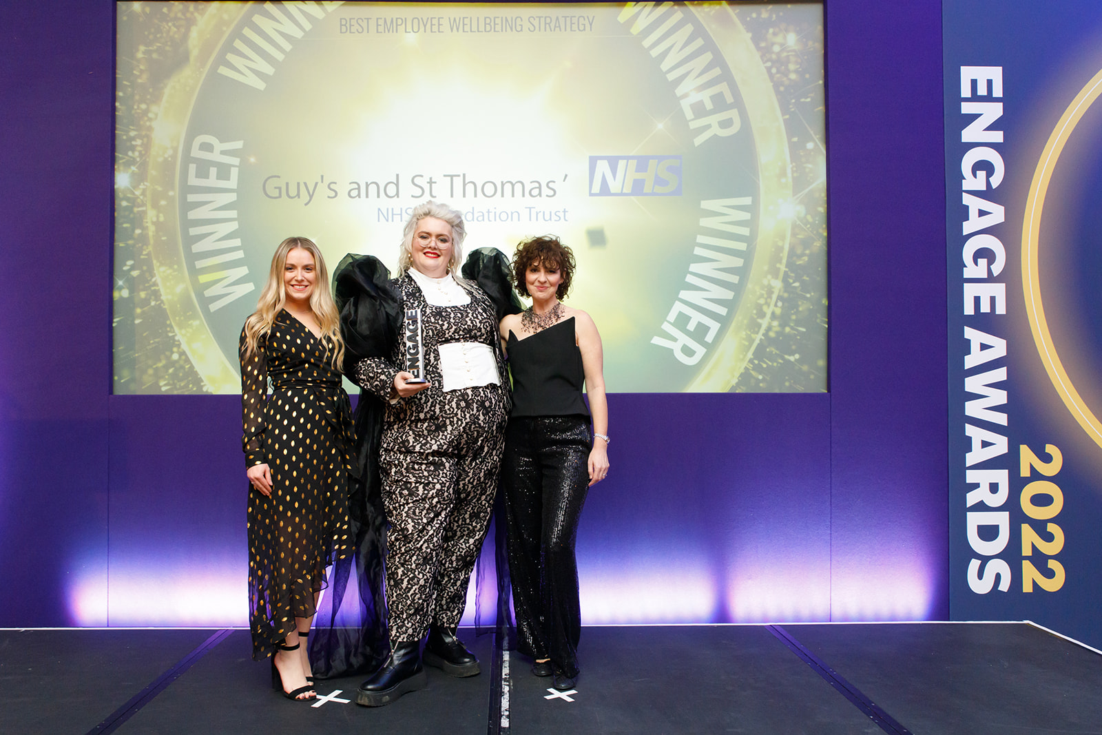  Guy's & St. Thomas' NHS Foundation Trust Winning an Engage Award